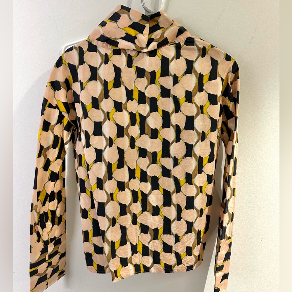 COS colorblock blouse